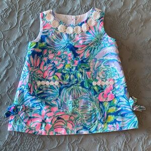 Lilly Pulitzer Girls Baby Shift dress size 6-12 months